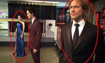 ¡Museo separa las figuras de cera de Brad Pitt y Angelina! (como en la vida real)