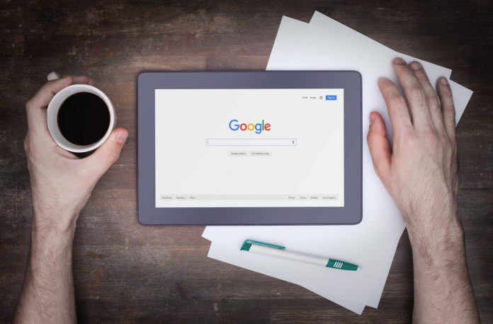 HEERENVEEN, NETHERLANDS - JUNE 6, 2015: Google is an American mu