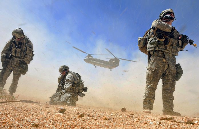 US Army Soldier Combat Training