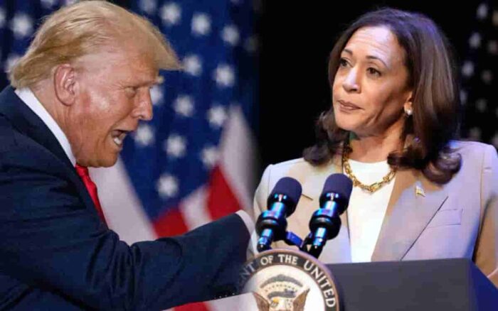 Trump cuestiona identidad racial de Kamala Harris