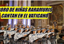 Niñas rarámuri conmueven al Vaticano con su interpretación de «La Guadalupana»