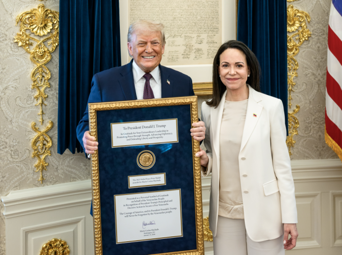 Trump con María Corina Machado