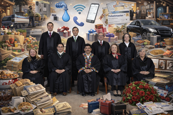 Los lujos de los ministros de la SCJN Los lujos de los ministros de la SCJN