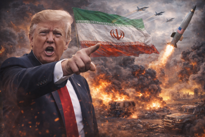 Trump amenaza a Irán