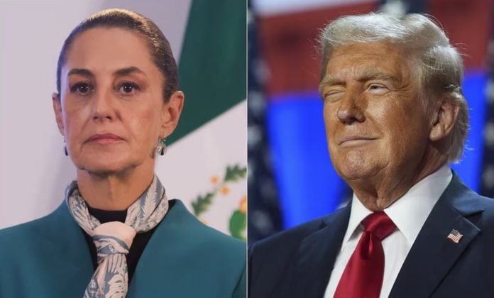 Sheinbaum y Trump