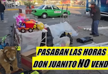 Nadie le quería comprar juguetes a Don Juanito, era para ayudar a su esposa enferma