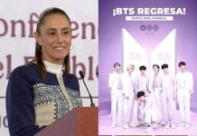 Sheinbaum pide al presidente de Corea del Sur ampliar fechas de BTS en México