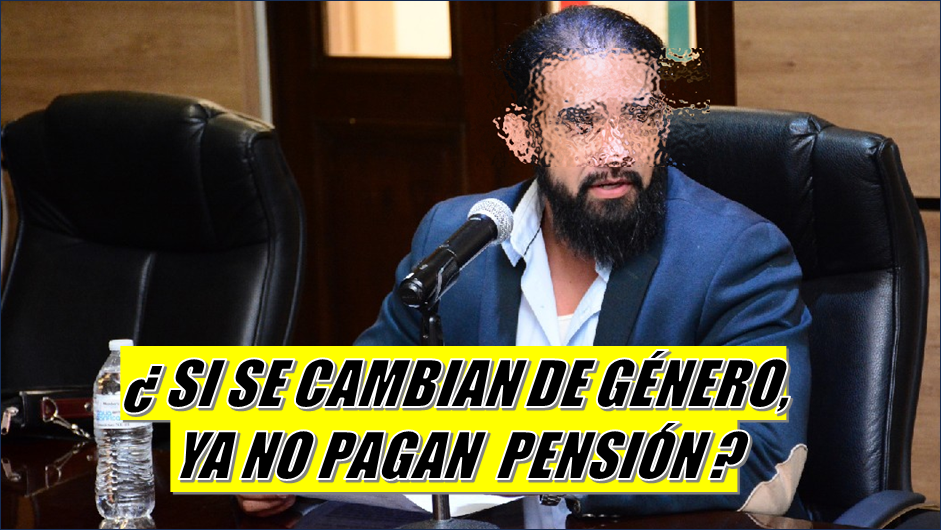 Polémica: cambia su identidad de género; dicen que es para no pagar pensión