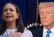 Trump y María Corina Machado
