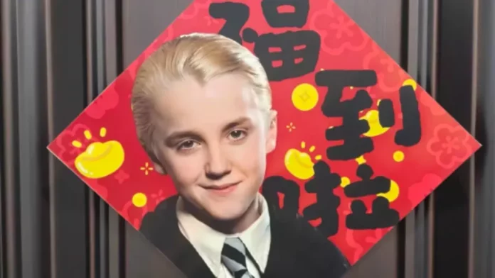 Draco Malfoy se vuelve símbolo de buena fortuna en China por el Año Nuevo Lunar