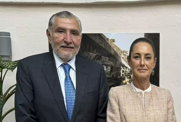 Adán Augusto y Sheinbaum