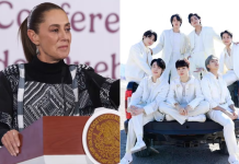 Claudia Sheinbaum es fan de BTS