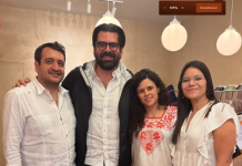 Andy López con Daniel Arturo Casasús