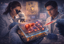 Científicos de la UNAM crean un hígado en un chip que replica funciones humanas