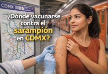 ¿Dónde vacunarse contra el sarampión en CDMX?