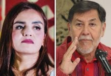 IEM ordena a Noroña eliminar videos con expresiones misóginas contra Grecia Quiroz