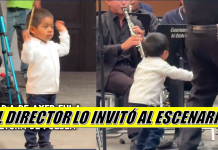 niño dirige orquesta en Puebla