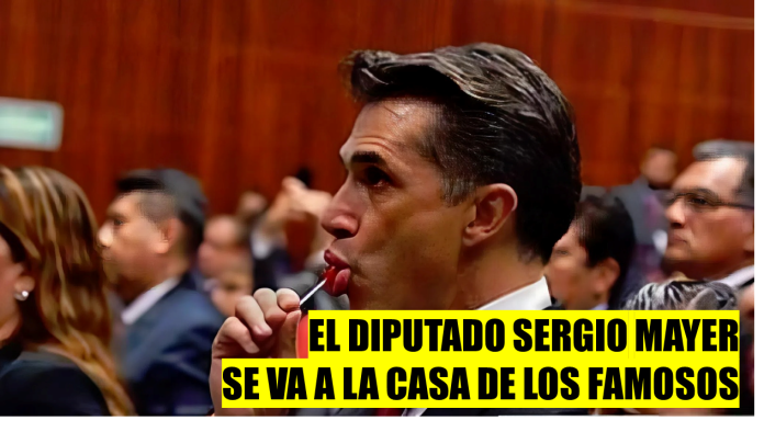 Sergio Mayer deja la Cámara de Diputados para irse a 'La Casa de los Famosos'