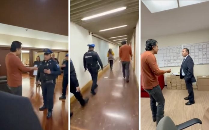 “Anímese, póngame las esposas”: así salió Marx Arriaga de la SEP… mientras la dependencia niega desalojo