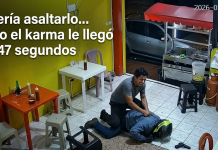 Quería asaltarlo pero el karma le llegó a los 47 segundos Quería asaltarlo pero el karma le llegó a los 47 segundos