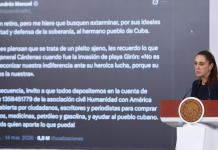 Sheinbaum defiende colecta para Cuba difundida por AMLO y asegura que será fiscalizada