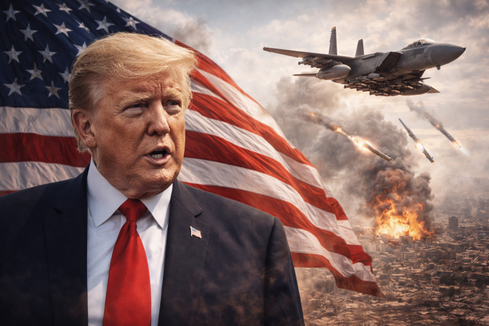 Trump advierte que Estados Unidos golpeará “muy duro” a Irán la próxima semana