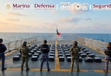 Marina asegura dos toneladas de cocaína en altamar frente a Acapulco