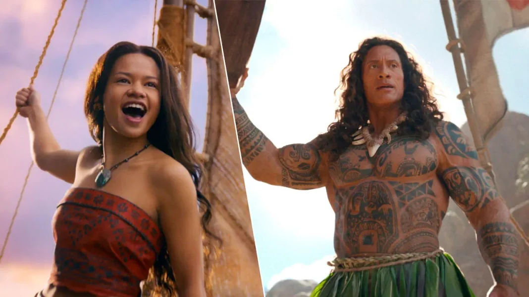 Disney lanza tráiler del live action de Moana y así se ve La Roca como Maui y ¡pelo!