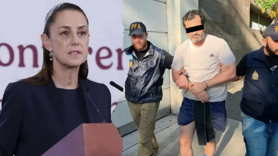 Sheinbaum pide a Argentina deportar a Fernando ‘N’, acusado de huachicol fiscal