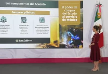 Sheinbaum firma acuerdo para impulsar la industria siderúrgica mexicana