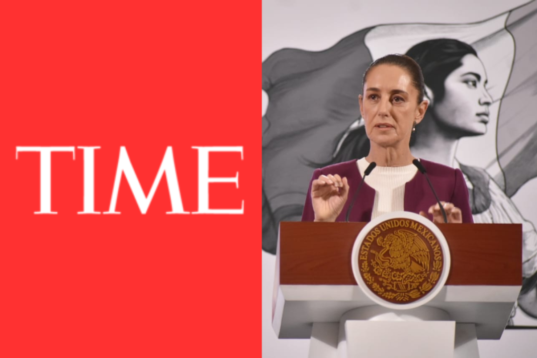 Claudia Sheinbaum entra a la lista de las 100 personas más influyentes de la revista Time