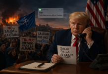 Trump asegura que Irán pidió un alto el fuego y analiza sacar a EU de la OTAN