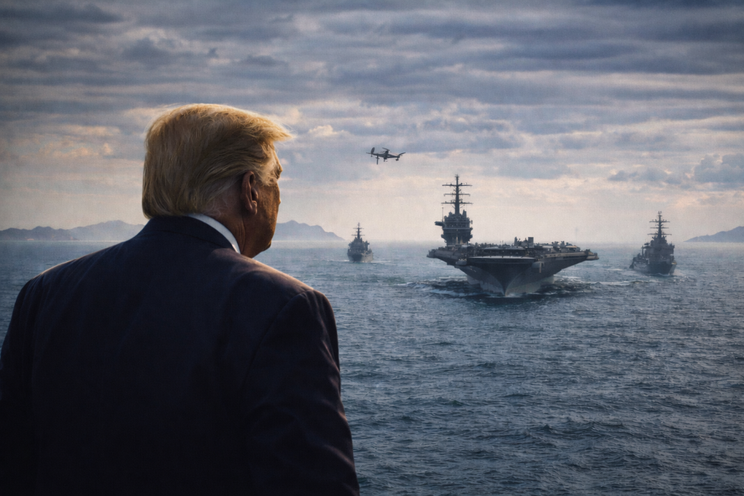 Trump bloquea el Estrecho de Ormuz: solo 3 barcos cruzaron en el primer día del operativo de EU