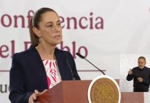 Sheinbaum acusa golpe a hoteleros por cobertura del derrame y anuncia un observatorio del Golfo