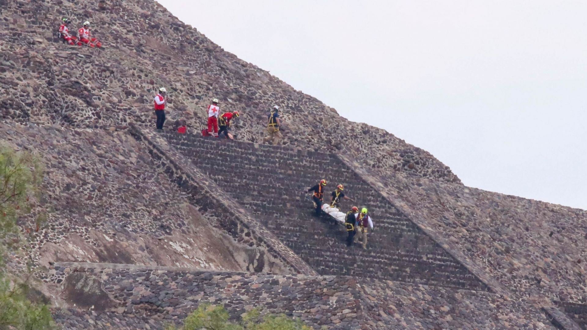 Sindicato del INAH culpa a recortes por balacera en Teotihuacán