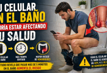 Más jóvenes con hemorroides por usar el celular en el WC