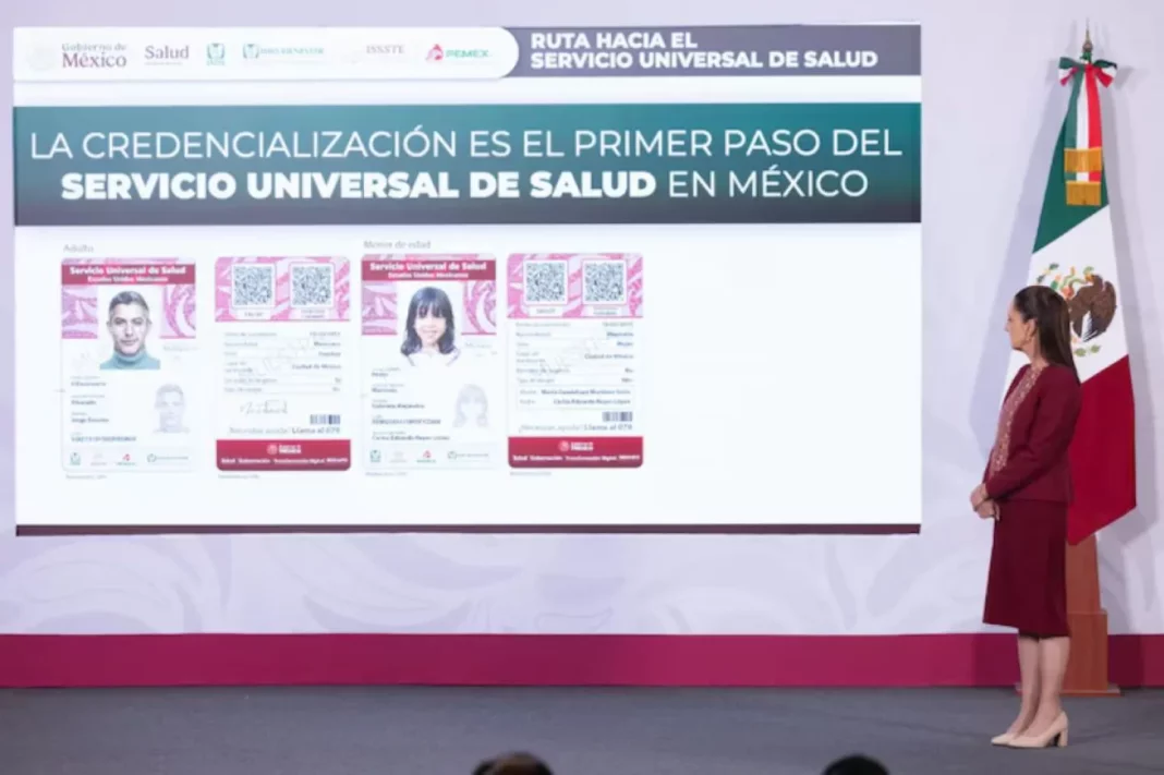 Sheinbaum anuncia decreto para crear el Servicio Universal de Salud