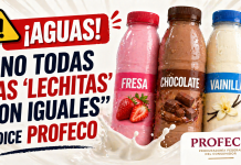 !Aguas! "No todas las 'lechitas' son iguales", dice PROFECO