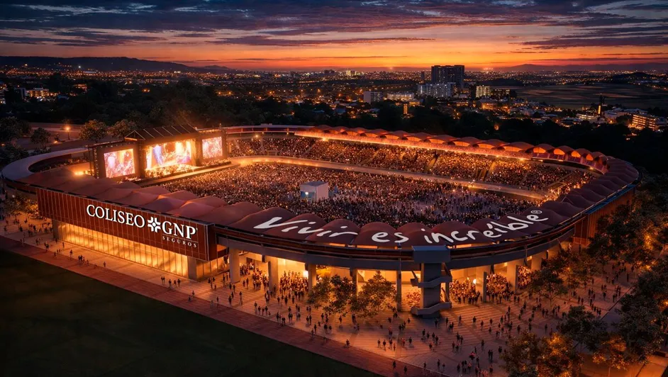 Coliseo GNP Seguros: el nuevo gigante de conciertos que abrirá en Guadalajara