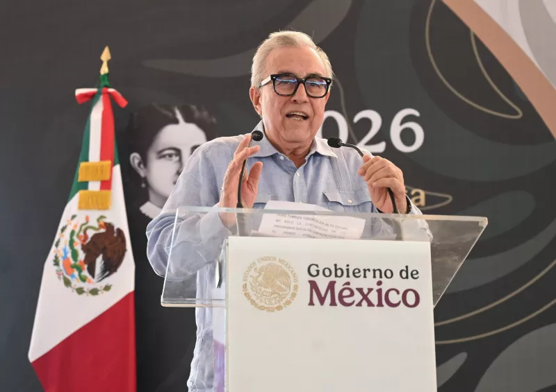 Sheinbaum confirma que la Guardia Nacional protege a Rocha Moya tras pedir licencia