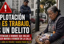Obligaba a mujer mayor a vender en la calle y la castigaba si no juntaba dinero