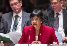 La jurista sudafricana Navanethem “Navi” Pillay fue reconocida este viernes 9 de octubre con el Premio Nobel de la Paz 2026