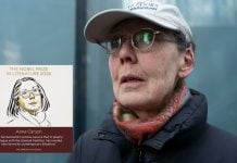 Anne Carson, escritora canadiense ganadora del Premio Nobel de Literatura 2026.