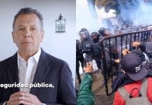 El mandatario atribuyó la violencia a un “grupo de choque” conformado por aproximadamente 400 personas