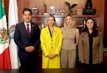 Emmanuel Reyes Carmona, senador de Morena y presidente de la Comisión de Economía del Senado, se reunió con representantes de OnlyFans